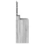 Mesa de tocador con luces LED en gris Sonoma 100x41x135 cm | Foro24.es | Tu tienda online para hogar, jardín y más Foro24.es