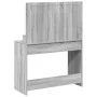 Mesa de tocador con luces LED en gris Sonoma 100x41x135 cm | Foro24.es | Tu tienda online para hogar, jardín y más Foro24.es