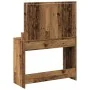 Mesa de Tocador con Luces LED - Madera Vintage - 100x41x135 cm | Foro24.es | Tu tienda online para hogar, jardín y más Foro24.es
