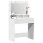 Mesa de tocador con luces LED blancas 79x41x135 cm by , Bedroom Dressers - Ref: Foro24-865109, Price: 115,34 €, Discount: -5%%