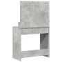 Tocador con Luces LED Gris Concreto 79x41x135 cm | Foro24.es | Tu tienda online para hogar, jardín y más Foro24.es