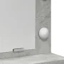 Tocador con Luces LED Gris Concreto 79x41x135 cm | Foro24.es | Tu tienda online para hogar, jardín y más Foro24.es