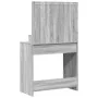 Mesa tocador con luces LED Gris Sonoma 79x41x135 cm | Foro24.es | Tu tienda online para hogar, jardín y más Foro24.es