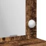 Mesa de tocador con luces LED de madera antigua 79x41x135 cm | Foro24.es | Tu tienda online para hogar, jardín y más Foro24.es