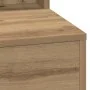 Mesa de tocador con luces LED de roble artesanal 79x41x135 cm | Foro24.es | Tu tienda online para hogar, jardín y más Foro24.es