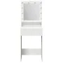 Mesa de tocador con luces LED blanca 50x41x135 cm | Foro24.es | Tu tienda online para hogar, jardín y más Foro24.es