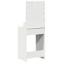 Mesa de tocador con luces LED blanca 50x41x135 cm | Foro24.es | Tu tienda online para hogar, jardín y más Foro24.es