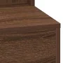 Escritorio de Maquillaje con Luces LED - Roble Marrón - 50x41x135 cm | Foro24.es | Tu tienda online para hogar, jardín y más Foro24.es