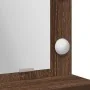 Escritorio de Maquillaje con Luces LED - Roble Marrón - 50x41x135 cm | Foro24.es | Tu tienda online para hogar, jardín y más Foro24.es