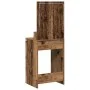 Mesa de Tocador con Luces LED - Madera Vieja, 50x41x135 cm | Foro24.es | Tu tienda online para hogar, jardín y más Foro24.es
