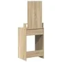 Mesita de Tocador con Cajones en Roble Sonoma 50x41x140 cm by , Bedroom Dressers - Ref: Foro24-865129, Price: 77,00 €, Discou...