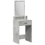 Toallero con cajones Gris Concreto 50x41x140 cm de , Tocadores para dormitorios - Ref: Foro24-865130, Precio: 77,00 €, Descue...