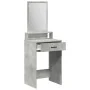 Toallero con cajones Gris Concreto 50x41x140 cm de , Tocadores para dormitorios - Ref: Foro24-865130, Precio: 77,00 €, Descue...