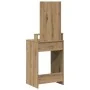 Mesita de maquillaje con cajones de roble artesanal 50x41x140 cm von , Schlafzimmerkommoden - Ref: Foro24-865135, Preis: 77,0...