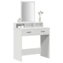 mesa de tocador con cajones Blanca 79x41x140 cm von , Schlafzimmerkommoden - Ref: Foro24-865136, Preis: 100,02 €, Rabatt: -5%%