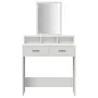 mesa de tocador con cajones Blanca 79x41x140 cm von , Schlafzimmerkommoden - Ref: Foro24-865136, Preis: 100,02 €, Rabatt: -5%%