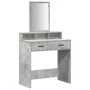 Mesa de tocador con cajones Gris Concreto 79x41x140 cm | Foro24.es | Tu tienda online para hogar, jardín y más Foro24.es