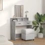 Mesa de tocador con cajones Gris Concreto 79x41x140 cm | Foro24.es | Tu tienda online para hogar, jardín y más Foro24.es