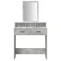 Mesa de tocador con cajones Gris Concreto 79x41x140 cm | Foro24.es | Tu tienda online para hogar, jardín y más Foro24.es