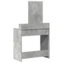 Mesa de tocador con cajones Gris Concreto 79x41x140 cm | Foro24.es | Tu tienda online para hogar, jardín y más Foro24.es