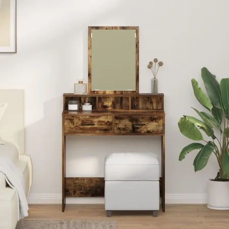 Tocador con Cajones en Roble Ahumado 79x41x140 cm | Foro24.es | Tu tienda online para hogar, jardín y más Foro24.es