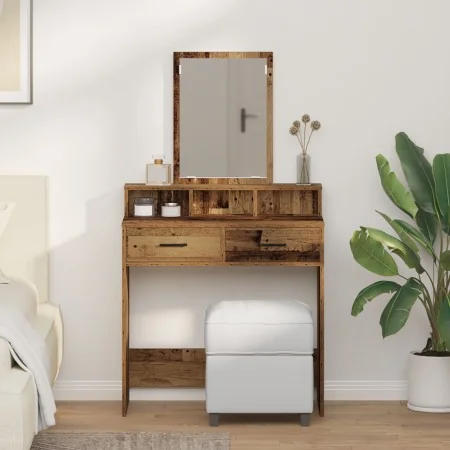 Toallero de con cajones de madera reciclada 79x41x140 cm von , Schlafzimmerkommoden - Ref: Foro24-865143, Preis: 94,88 €, Rab...