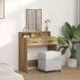 Mesa de maquillaje con cajones de roble Artisan 79x41x140 cm von , Schlafzimmerkommoden - Ref: Foro24-865144, Preis: 94,88 €,...