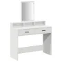 Mesita de tocador blanca con cajones 100x41x140 cm von , Schlafzimmerkommoden - Ref: Foro24-865145, Preis: 109,32 €, Rabatt: ...