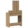 Mesa de maquillaje con cajones de roble Artisan 79x41x140 cm von , Schlafzimmerkommoden - Ref: Foro24-865144, Preis: 94,88 €,...