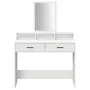 Mesita de tocador blanca con cajones 100x41x140 cm von , Schlafzimmerkommoden - Ref: Foro24-865145, Preis: 109,32 €, Rabatt: ...