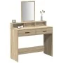 Mesa de Tocador con Cajones Roble Sonoma 100x41x140 cm | Foro24.es | Tu tienda online para hogar, jardín y más Foro24.es