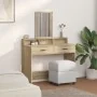 Mesa de Tocador con Cajones Roble Sonoma 100x41x140 cm | Foro24.es | Tu tienda online para hogar, jardín y más Foro24.es