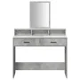 Mesa de Tocador con Cajones en Gris Concreto 100x41x140 cm | Foro24.es | Tu tienda online para hogar, jardín y más Foro24.es