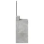 Mesa de Tocador con Cajones en Gris Concreto 100x41x140 cm | Foro24.es | Tu tienda online para hogar, jardín y más Foro24.es