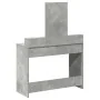 Mesa de Tocador con Cajones en Gris Concreto 100x41x140 cm | Foro24.es | Tu tienda online para hogar, jardín y más Foro24.es