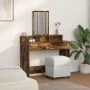 Mesa de tocador con cajones de roble ahumado 100x41x140 cm | Foro24.es | Tu tienda online para hogar, jardín y más Foro24.es