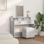 Mesa de tocador con cajones Gris Sonoma 100x41x140 cm | Foro24.es | Tu tienda online para hogar, jardín y más Foro24.es