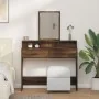 Tocador con Cajones Marrón Roble 100x41x140 cm | Foro24.es | Tu tienda online para hogar, jardín y más Foro24.es