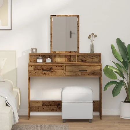 Toallero con cajones Madera Vieja 100x41x140 cm | Foro24.es | Tu tienda online para hogar, jardín y más Foro24.es