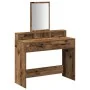 Toallero con cajones Madera Vieja 100x41x140 cm | Foro24.es | Tu tienda online para hogar, jardín y más Foro24.es
