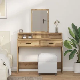 Comprar Mesa de maquillaje con cajones de roble