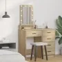 Tocador con Luces LED - Roble Sonoma - 50x41x140 cm | Foro24.es | Tu tienda online para hogar, jardín y más Foro24.es