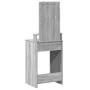 Mesa de tocador con luces LED en Gris Sonoma 50x41x140 cm | Foro24.es | Tu tienda online para hogar, jardín y más Foro24.es