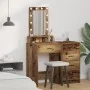 Mesa de tocador con luces LED Madera vieja 50x41x140 cm von , Schlafzimmerkommoden - Ref: Foro24-865161, Preis: 92,84 €, Raba...