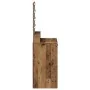 Mesa de tocador con luces LED Madera vieja 50x41x140 cm von , Schlafzimmerkommoden - Ref: Foro24-865161, Preis: 92,84 €, Raba...