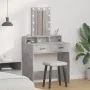 Tocador con Luces LED en Gris Concreto 79x41x140 cm | Foro24.es | Tu tienda online para hogar, jardín y más Foro24.es