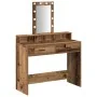 Mesa de Tocador con Luces LED de Madera Vieja 100x41x140 cm | Foro24.es | Tu tienda online para hogar, jardín y más Foro24.es