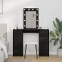 Mesa de Tocador con Luces LED Roble Negro 102x33x135 cm | Foro24.es | Tu tienda online para hogar, jardín y más Foro24.es