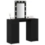 Mesa de Tocador con Luces LED Roble Negro 102x33x135 cm | Foro24.es | Tu tienda online para hogar, jardín y más Foro24.es