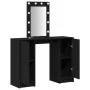 Mesa de Tocador con Luces LED Roble Negro 102x33x135 cm | Foro24.es | Tu tienda online para hogar, jardín y más Foro24.es